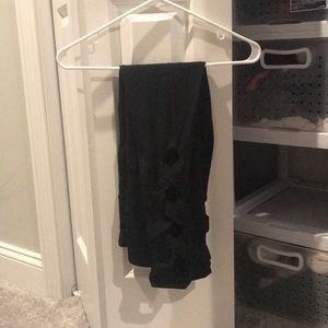 90 degree medium black full length leggings